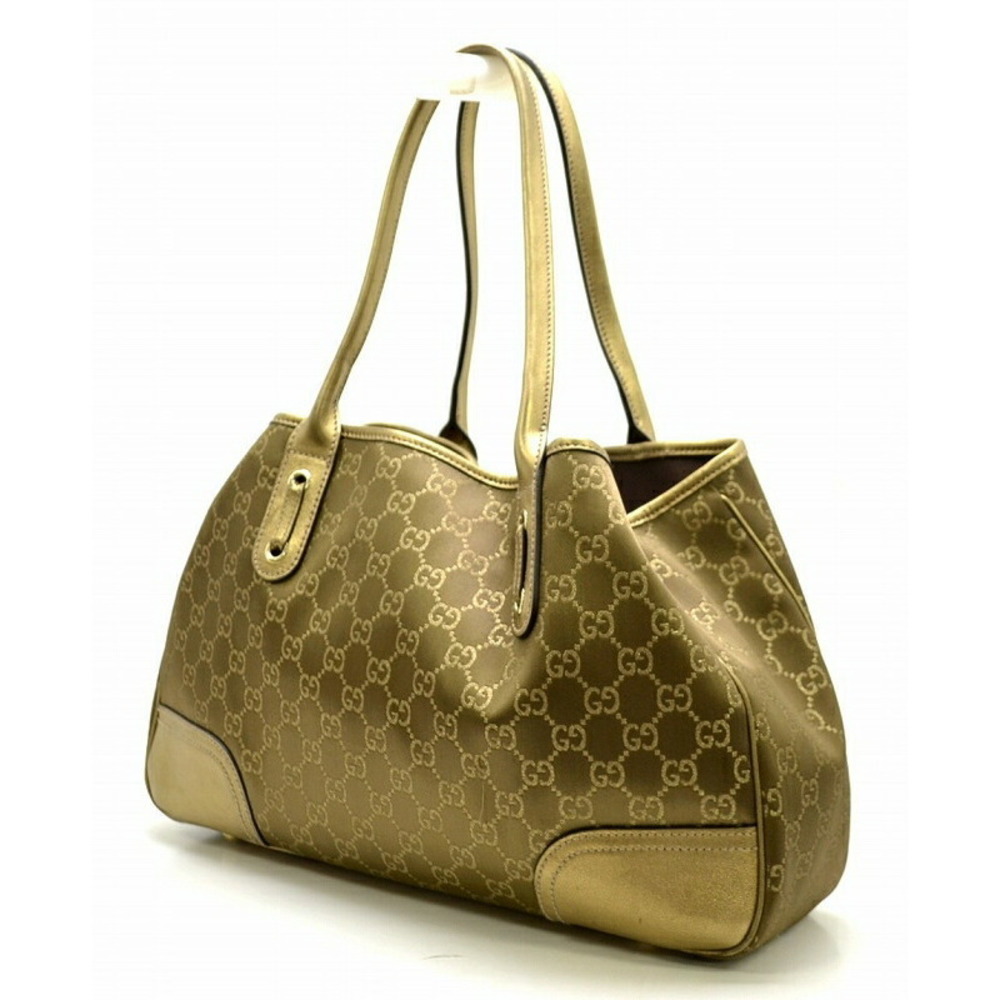 Gucci GG Princy Canvas Bronze Handbag